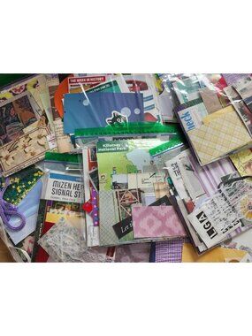 Packs of Ephemera ~ Junk Journal Kits~ Mixed Paper Lots~ 55-60 Pieces